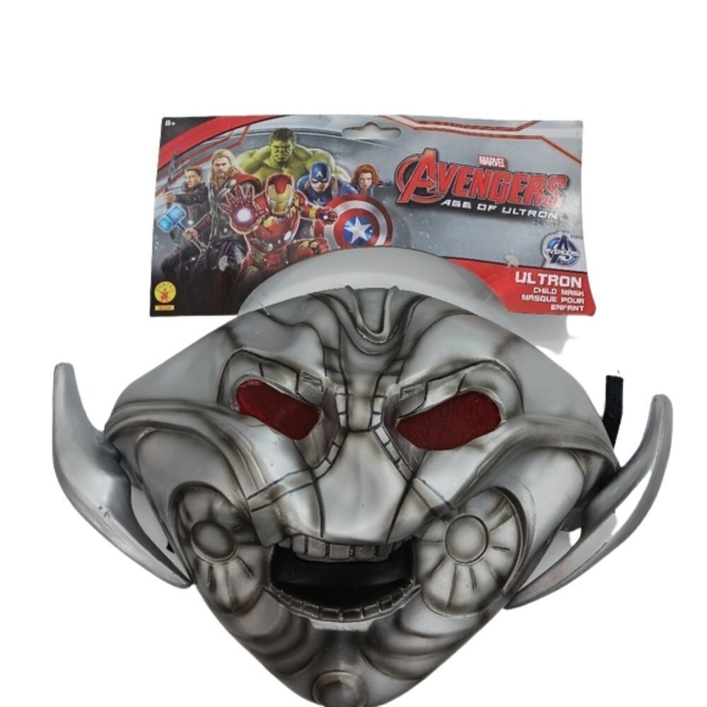 MARVEL Avengers Ultron Mask Kids One Size Halloween Costume Mask for Face